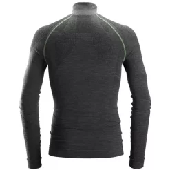 Snickers Workwear Snickers FlexiWork Langärmliges T-Shirt, Anthrazitgrau Melange, Herren -Snickers Workwear Verkäufe 100157 20