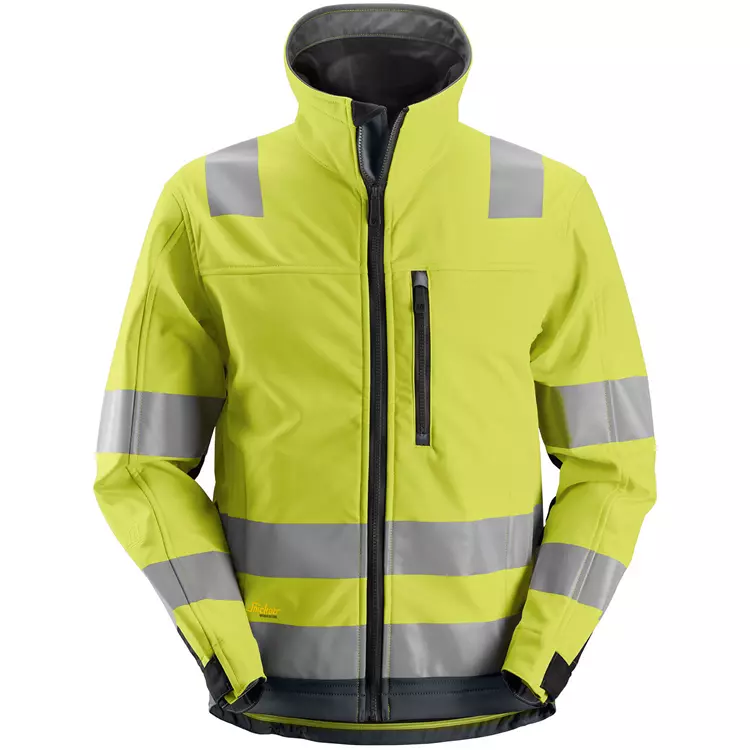 Snickers Workwear Snickers AllroundWork Softshelljacke, Hi-vis Orange/Grau, Herren 11 Snickers Workwear Snickers AllroundWork Softshelljacke, Hi-vis Orange/Grau, Herren – Bild 9