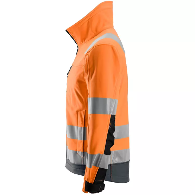 Snickers Workwear Snickers AllroundWork Softshelljacke, Hi-vis Orange/Grau, Herren 5 Snickers Workwear Snickers AllroundWork Softshelljacke, Hi-vis Orange/Grau, Herren – Bild 3