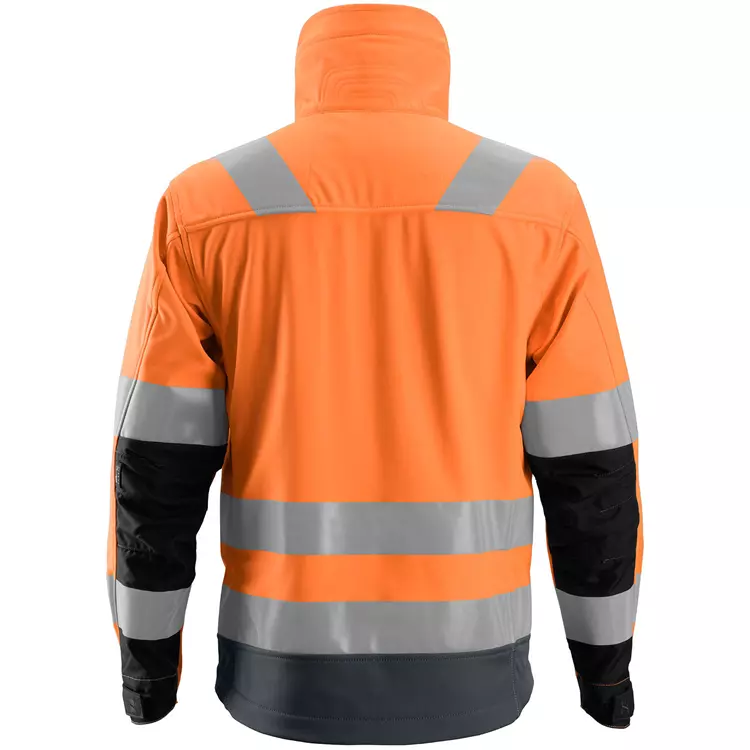 Snickers Workwear Snickers AllroundWork Softshelljacke, Hi-vis Orange/Grau, Herren 7 Snickers Workwear Snickers AllroundWork Softshelljacke, Hi-vis Orange/Grau, Herren – Bild 5