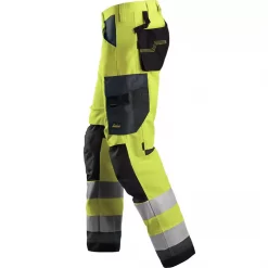 Snickers Workwear Snickers AllroundWork Arbeitshose, Hi-vis Gelb/Grau, Herren -Snickers Workwear Verkäufe 101042 30