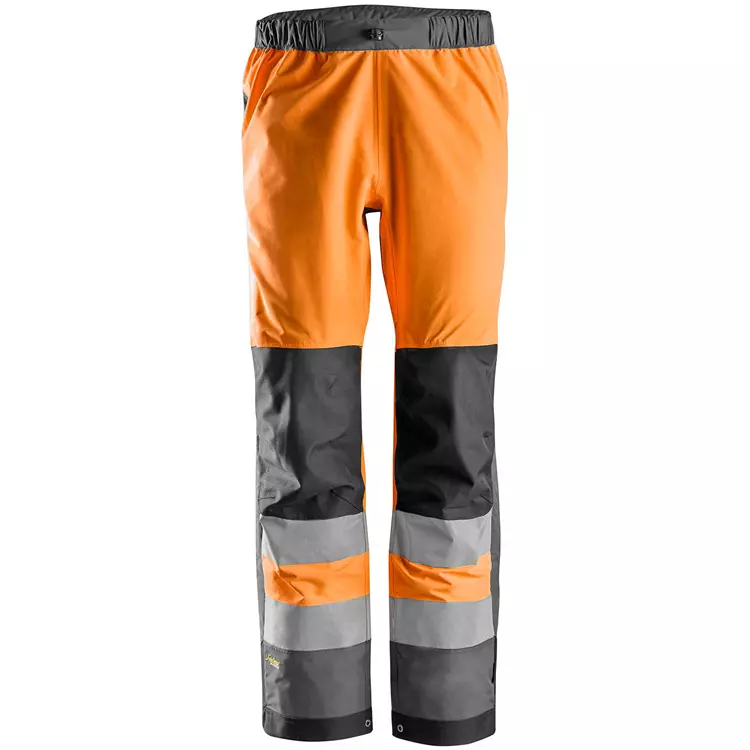 Snickers Workwear Snickers AllroundWork Shellhose, Hi-vis Gelb/marine, Herren 12 Snickers Workwear Snickers AllroundWork Shellhose, Hi-vis Gelb/marine, Herren – Bild 10