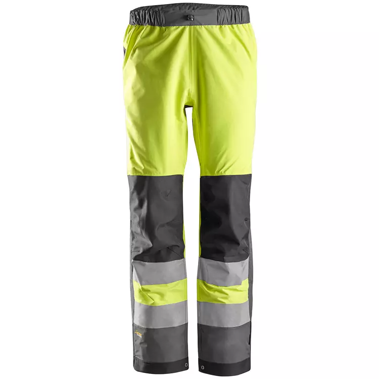 Snickers Workwear Snickers AllroundWork Shellhose, Hi-Vis Gelb /Steel Grey, Herren 3 Snickers Workwear Snickers AllroundWork Shellhose, Hi-Vis Gelb /Steel Grey, Herren