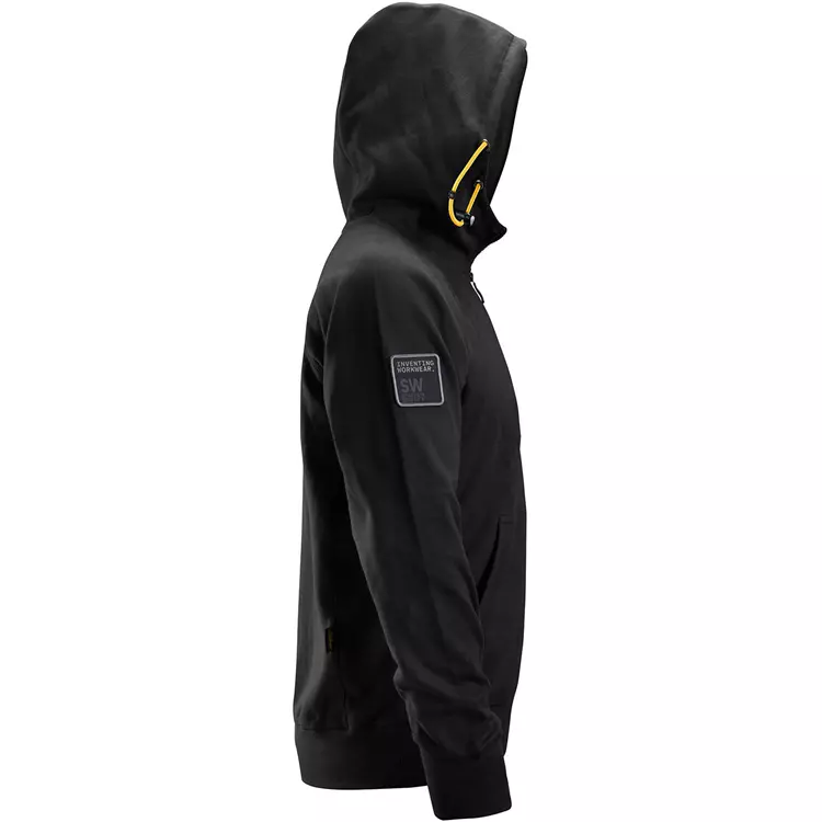 Snickers Workwear Snickers Logo-Kapuzenpullover Mit Reißverschluss, Schwarz, Herren 5 Snickers Workwear Snickers Logo-Kapuzenpullover Mit Reißverschluss, Schwarz, Herren – Bild 3