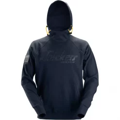 Snickers Workwear Snickers Kapuzensweatshirt Mit Logo, Dunkel Blaumeliert, Herren -Snickers Workwear Verkäufe 102188 10