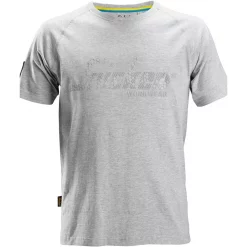 Snickers Workwear Snickers T-Shirt Mit Logo, Hellgrau Meliert, Herren -Snickers Workwear Verkäufe 102196 10 2