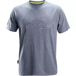 Snickers Workwear Snickers T-Shirt Mit Logo, Dunkel Blaumeliert, Herren -Snickers Workwear Verkäufe 102197 10 3