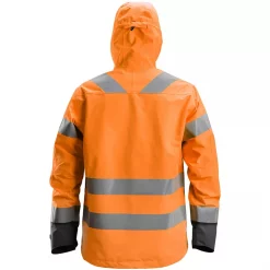 Snickers Workwear Snickers AllroundWork Shelljacke, HI-Vis Orange/Steel Grey, Herren -Snickers Workwear Verkäufe 102298 30