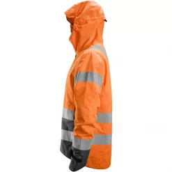 Snickers Workwear Snickers AllroundWork Shelljacke, HI-Vis Orange/Steel Grey, Herren -Snickers Workwear Verkäufe 102298 40