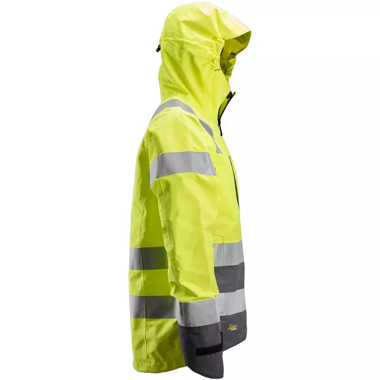 Snickers Workwear Snickers AllroundWork Shelljacke, Hi-Vis Gelb /Steel Grey, Herren 5 Snickers Workwear Snickers AllroundWork Shelljacke, Hi-Vis Gelb /Steel Grey, Herren – Bild 3
