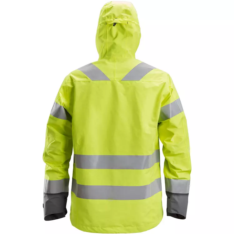 Snickers Workwear Snickers AllroundWork Shelljacke, Hi-Vis Gelb /Steel Grey, Herren 7 Snickers Workwear Snickers AllroundWork Shelljacke, Hi-Vis Gelb /Steel Grey, Herren – Bild 5