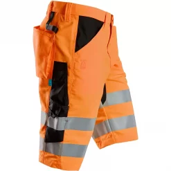 Snickers Workwear Snickers LiteWork Arbeitsshorts, Hi-Vis Orange/Schwarz, Herren -Snickers Workwear Verkäufe 102300 20