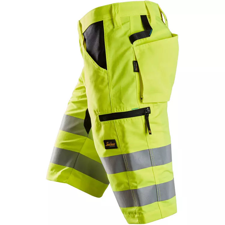 Snickers Workwear Snickers LiteWork Arbeitsshorts, Hi-vis Gelb/Schwarz, Herren 9 Snickers Workwear Snickers LiteWork Arbeitsshorts, Hi-vis Gelb/Schwarz, Herren – Bild 7