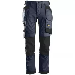 Snickers Workwear Snickers AllroundWork Handwerkerhose 6241, True Blue/Schwarz, Herren -Snickers Workwear Verkäufe 103592 10 3