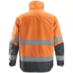 Snickers Workwear Snickers Core Winterjacke, HI-Vis Orange/Steel Grey, Herren -Snickers Workwear Verkäufe 104117 30