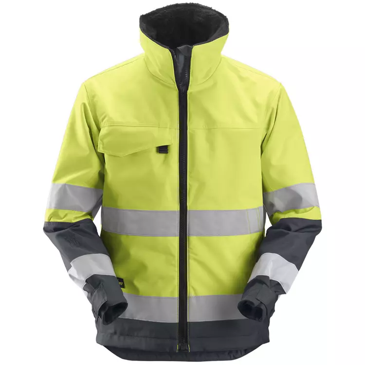 Snickers Workwear Snickers Core Winterjacke, Hi-Vis Gelb /Steel Grey, Herren 4 Snickers Workwear Snickers Core Winterjacke, Hi-Vis Gelb /Steel Grey, Herren – Bild 2