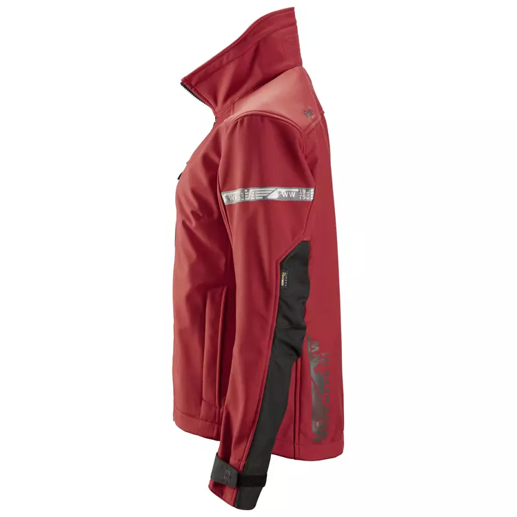 Snickers Workwear Snickers AllroundWork Damen Softshelljacke, Rot/Schwarz 9 Snickers Workwear Snickers AllroundWork Damen Softshelljacke, Rot/Schwarz – Bild 7