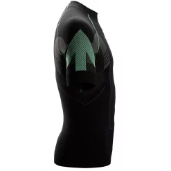 Snickers Workwear Snickers FlexWork Nahtloses T-Shirt, Schwarz/Grau, Herren -Snickers Workwear Verkäufe 104627 30