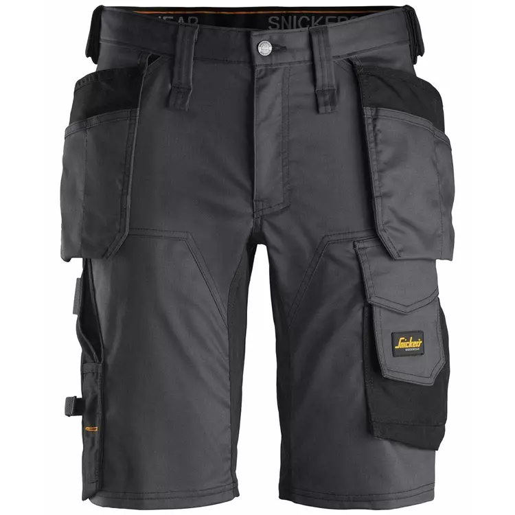 Snickers Workwear Snickers AllroundWork Handwerkershorts, Stahlgrau/Schwarz, Herren 12 Snickers Workwear Snickers AllroundWork Handwerkershorts, Stahlgrau/Schwarz, Herren – Bild 10