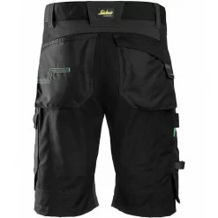 Snickers Workwear Snickers Flexiwork Arbeitsshorts, Schwarz, Marken -Snickers Workwear Verkäufe 106474 20