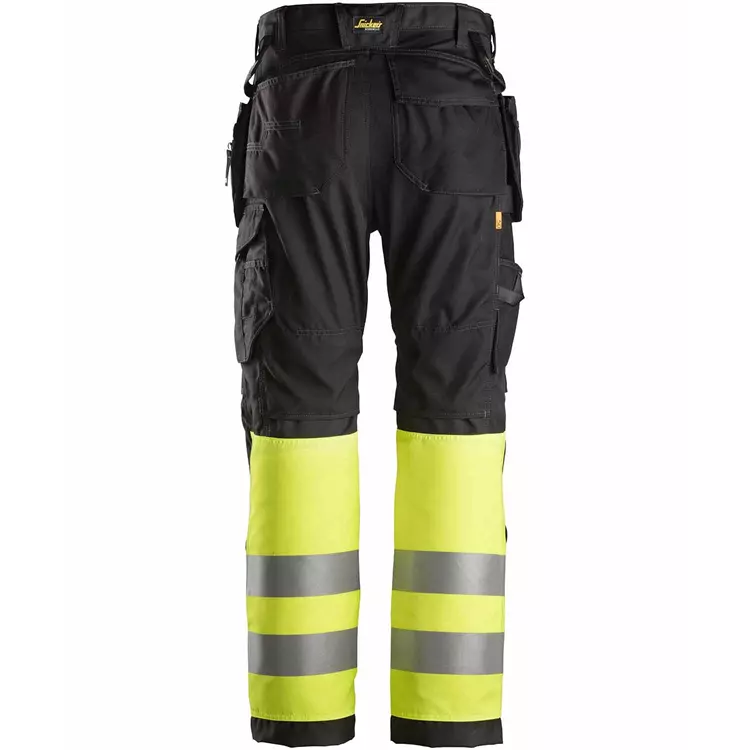Snickers Workwear Snickers AllroundWork Handwerkerhose, Hi-vis Gelb/Schwarz, Herren 5 Snickers Workwear Snickers AllroundWork Handwerkerhose, Hi-vis Gelb/Schwarz, Herren – Bild 3