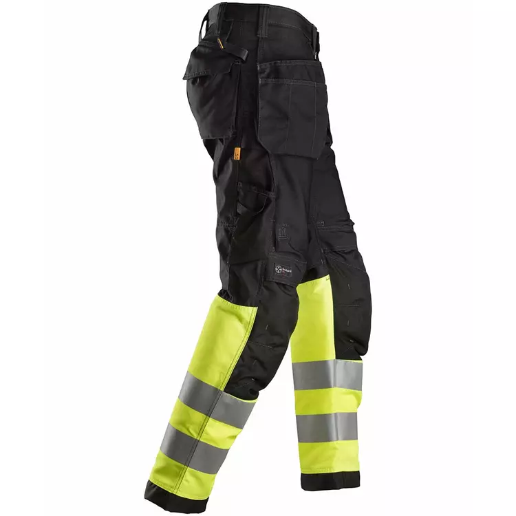 Snickers Workwear Snickers AllroundWork Handwerkerhose, Hi-vis Gelb/Schwarz, Herren 9 Snickers Workwear Snickers AllroundWork Handwerkerhose, Hi-vis Gelb/Schwarz, Herren – Bild 7