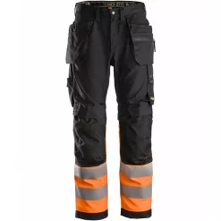 Snickers Workwear Snickers AllroundWork Handwerkerhose, Hi-Vis Orange/Schwarz, Herren -Snickers Workwear Verkäufe 106480 10 1