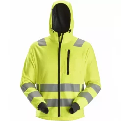 Snickers Workwear Snickers AllroundWork Kapuzensweatshirt, Hi-Vis Gelb, Herren