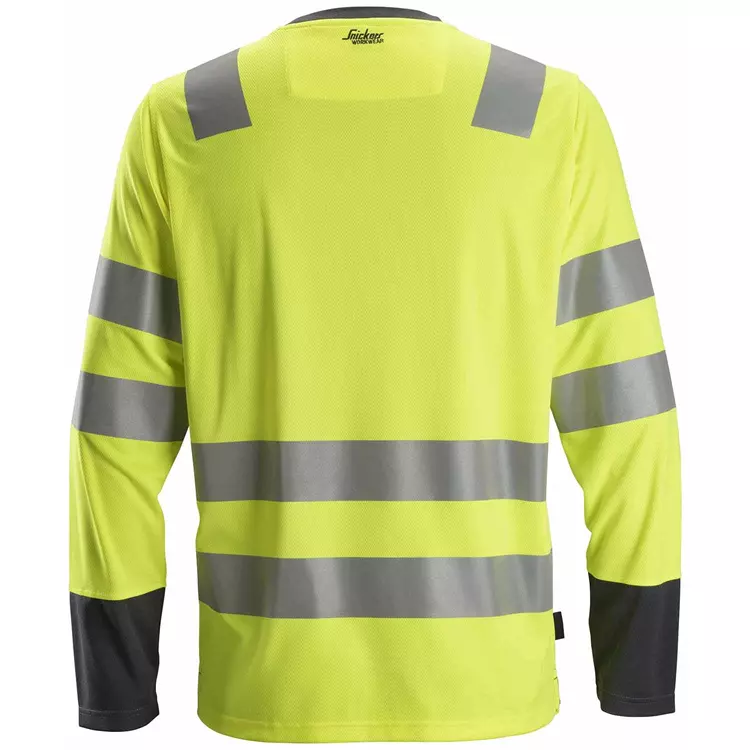 Snickers Workwear Snickers AllroundWork Langärmliges T-Shirt, Hi-vis Gelb/anthrazit, Herren 5 Snickers Workwear Snickers AllroundWork Langärmliges T-Shirt, Hi-vis Gelb/anthrazit, Herren – Bild 3