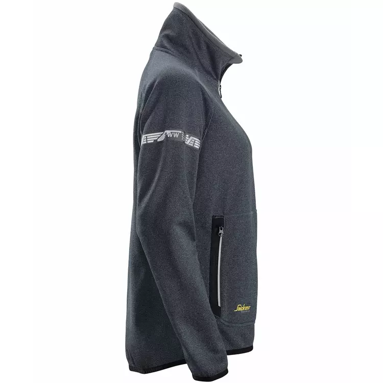 Snickers Workwear Snickers AllroundWork Damen Fleecejacke, Stahlgrau 9 Snickers Workwear Snickers AllroundWork Damen Fleecejacke, Stahlgrau – Bild 7