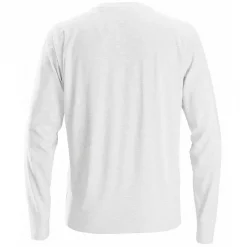 Snickers Workwear Snickers AllroundWork Langärmliges T-Shirt, Weiß, Herren, Hellgrau Meliert -Snickers Workwear Verkäufe 106491 20