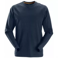 Snickers Workwear Snickers AllroundWork Langärmliges T-Shirt, Hellgrau Meliert, Herren -Snickers Workwear Verkäufe 106492 10 3