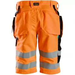 Snickers Workwear Snickers LiteWork Handwerkershorts, Hi-Vis Orange/Schwarz, Herren -Snickers Workwear Verkäufe 106773 20