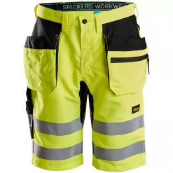Snickers Workwear Snickers LiteWork Handwerkershorts, Hi-Vis Orange/Schwarz, Herren -Snickers Workwear Verkäufe 106774 10