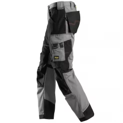 Snickers Workwear Snickers RuffWork Canvas+ Arbeitshose, Grau/Schwarz, Herren -Snickers Workwear Verkäufe 110150 30