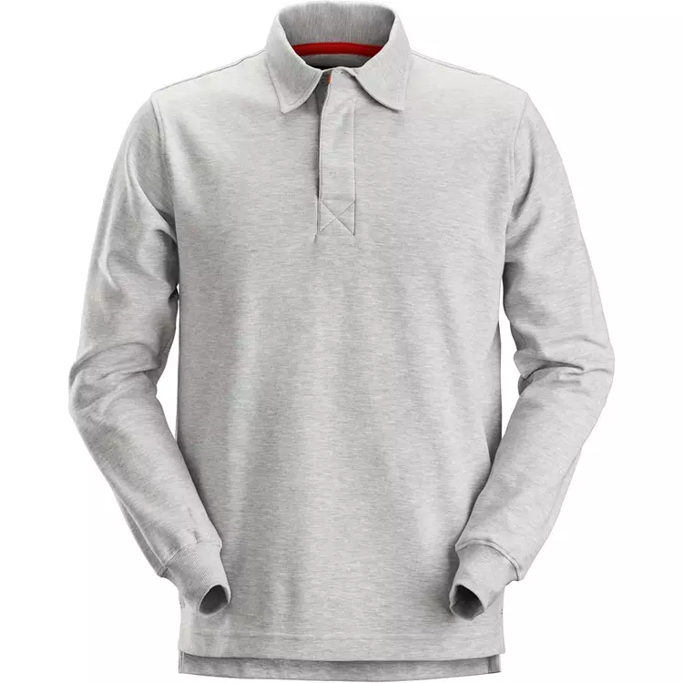 Snickers Workwear Snickers AllroundWork Rugby Sweater, Hellgrau Meliert, Herren 13 Snickers Workwear Snickers AllroundWork Rugby Sweater, Hellgrau Meliert, Herren – Bild 11