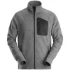 Snickers Workwear Snickers FlexiWork Fleecejacke, Grau/Schwarz, Herren -Snickers Workwear Verkäufe 110204 10