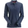 Snickers Workwear Snickers ProtecWork Langärmliges Damen Poloshirt, Navy -Snickers Workwear Verkäufe 110243 10