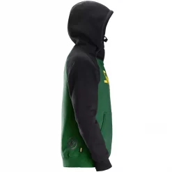 Snickers Workwear Snickers AllroundWork Logo Kapuzenpullover, Waldgrün/Schwarz, Herren -Snickers Workwear Verkäufe 110265 40