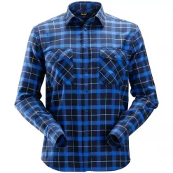 Snickers Workwear Snickers AllroundWork Flanellhemd, Navy/Blau, Herren -Snickers Workwear Verkäufe 110373 10 2
