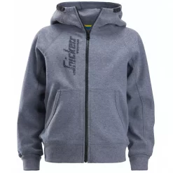 Snickers Workwear Snickers Logo Kapuzensweatshirt Für Kinder, Dunkel Blaumeliert 21 Snickers Workwear Snickers Logo Kapuzensweatshirt Für Kinder, Dunkel Blaumeliert -Snickers Workwear Verkäufe 113011 10 1