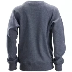 Snickers Workwear Snickers Logo-Sweatshirt Für Kinder, Dunkel Blaumeliert -Snickers Workwear Verkäufe 113013 20