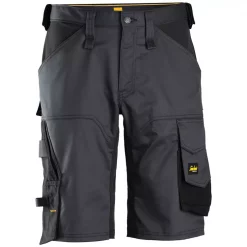 Snickers Workwear Snickers AllroundWork Arbeitsshorts, Stahlgrau/Schwarz, Herren