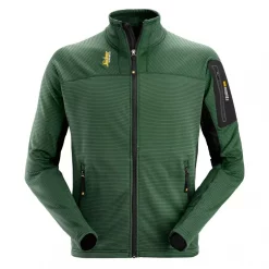 Snickers Workwear Snickers Body Mapping Microfleecejacke, Waldgrün/Schwarz, Herren -Snickers Workwear Verkäufe 116786 10 1