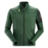Snickers Workwear Snickers Body Mapping Microfleecejacke, Waldgrün/Schwarz, Herren -Snickers Workwear Verkäufe 116786 10