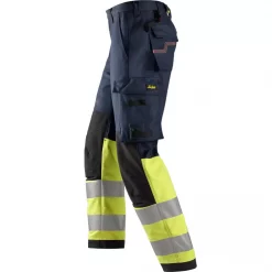 Snickers Workwear Snickers ProtecWork Arbeitshose, Marine/Hi-Vis Gelb, Herren -Snickers Workwear Verkäufe 119294 30