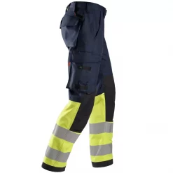 Snickers Workwear Snickers ProtecWork Arbeitshose, Marine/Hi-Vis Gelb, Herren -Snickers Workwear Verkäufe 119294 40