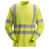 Snickers Workwear Snickers ProtecWork Langärmeliges T-Shirt, Hi-Vis Gelb, Herren