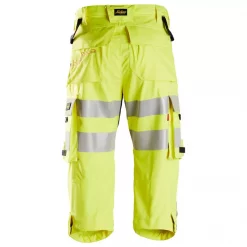 Snickers Workwear Snickers ProtecWork 3/4-Arbeitshose, Hi-Vis Gelb, Herren -Snickers Workwear Verkäufe 119347 30