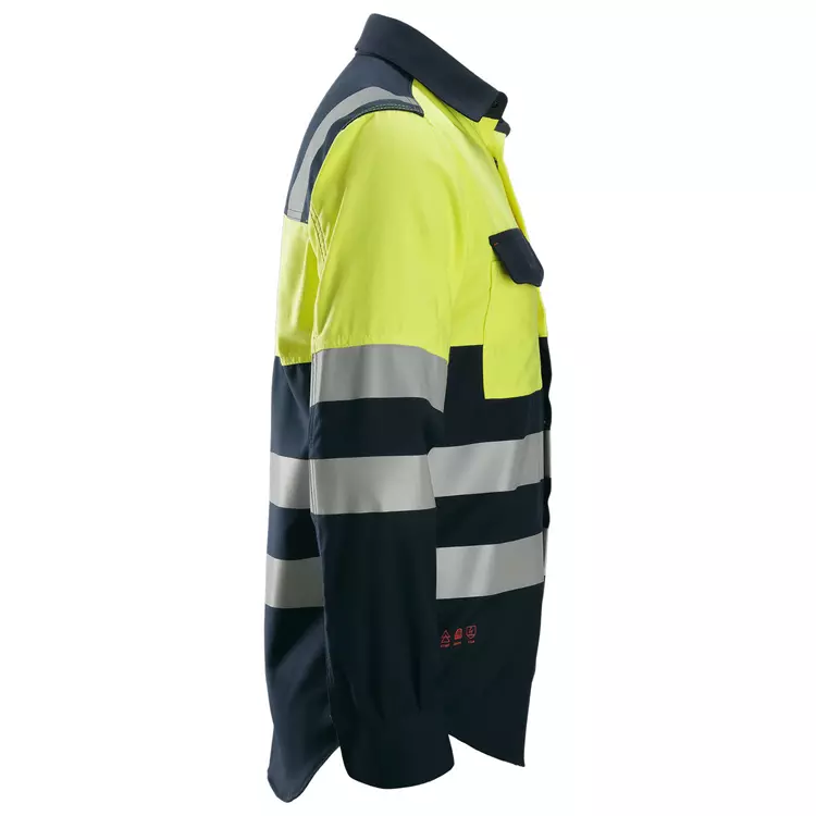 Snickers Workwear Snickers ProtecWork Arbeitshemd, Navy/Hi-Vis Gelb, Herren 5 Snickers Workwear Snickers ProtecWork Arbeitshemd, Navy/Hi-Vis Gelb, Herren – Bild 3